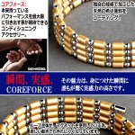 画像4: コンディショニングアクセサリー コアフォースループ シャンパンゴールド/SUS70 (4)