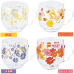 画像3: 日本製 日比谷花壇監修 耐熱ガラスマグ（花言葉） (3)