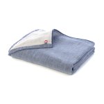 画像14: 日本製今治産 デニム風ガーゼタオル デニムN バスタオル／今治ギフトBOX入り (14)