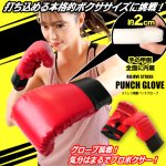 画像2: 送料無料！ボクササイズ階級チャンピオン！クッション内蔵パンチグローブ＆パンチミットセット (2)