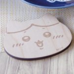 画像3: ちいかわ 木製コースター ダイカットフェイス4種セット (3)