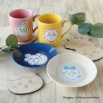 画像9: ちいかわ 木製コースター ダイカットフェイス4種セット (9)