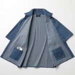 画像6: Pierucci（ピエルッチ）6ポケットデニム5分袖シャツジャケット (6)