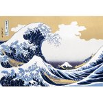画像2: ジグソー日本の名画「葛飾北斎  波間の富士 〜冨嶽三十六景 神奈川沖浪裏〜」フレームセット（300P） (2)