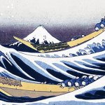画像4: ジグソー日本の名画「葛飾北斎  波間の富士 〜冨嶽三十六景 神奈川沖浪裏〜」フレームセット（300P） (4)