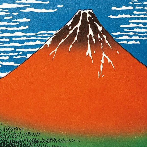 ジグソー日本の名画「葛飾北斎 赤富士〜冨嶽三十六景 凱風快晴