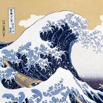 画像3: ジグソー日本の名画「葛飾北斎  波間の富士 〜冨嶽三十六景 神奈川沖浪裏〜」フレームセット（300P） (3)