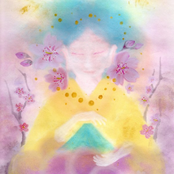 しあわせ夢絵「コノハナサクヤ」（夢絵師 西なつめ）FRM-YME03