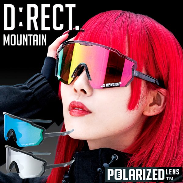 DIRECTディレクト ゴーグルサングラスMOUNTAIN ポラライズドレンズDUKE