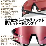 画像2: L-BALANCE EYESエルバランスアイズ アンダーリム一眼ワイドレンズサングラスZONE  (2)