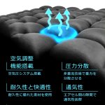 画像3: ショルダーベルトの圧力最大77％分散！3Dエアセル肩楽クッション2本入 (3)