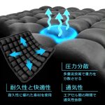 画像3: お尻への圧力分散！3Dエアセルクッション (3)