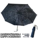 画像9: 傘の中がまるでプラネタリウム！精密デザイン星座折り畳み傘 (9)
