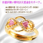 画像2: エンジェルウイング∞！バースデーリングプレミアムGOLD (2)
