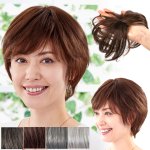 画像8: 地毛との馴染みが自然な人毛総手植え！毛足長めのパートウィッグ (8)