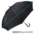 画像7: 晴雨兼用傘 撥水耐風UVcut メンズ富山サンダー(R)キープ 70cm  (7)