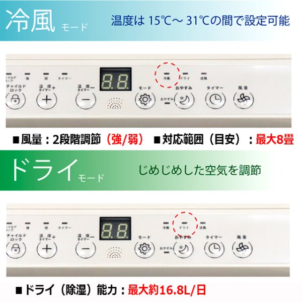 工事不要！NEWポータブルスポットクーラーWH 窓パネルセットITO-HDL-8797