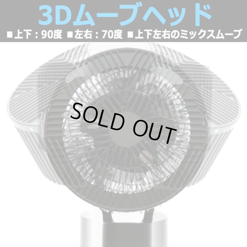 画像6: 3Dエアーパワフルサーキュレーターファン (6)