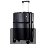 画像14: USBポート付きフロントオープンキャリーケースM 52L (14)