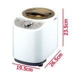 画像7: TWINBIRDツインバード コンパクト精米器 精米御膳 (7)