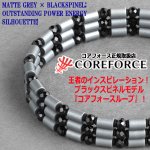 画像3: コンディショニングアクセサリー コアフォースループ シルバーグレー×ブラックスピネル50 (3)