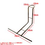 画像7: ベッドとマットの間に挟むだけ！立ち上がりアシストベッドガード (7)