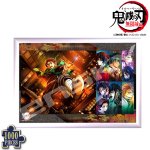 画像4: 劇場版 鬼滅の刃 無限城編 ジグソーパズル1000ピースNo.1 木製フレームセット (4)