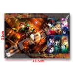 画像2: 劇場版 鬼滅の刃 無限城編 ジグソーパズル1000ピースNo.1 木製フレームセット (2)