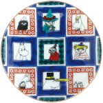 画像9: 日本製 ムーミン九谷焼豆皿 (9)