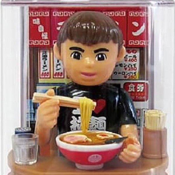 ラーメン職人　フィギュア ソーラートイ 「アイラブらーめん」SNT-STLRM
