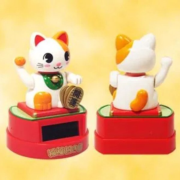 ソーラートイ 「福福招き猫」SNT-STMNK