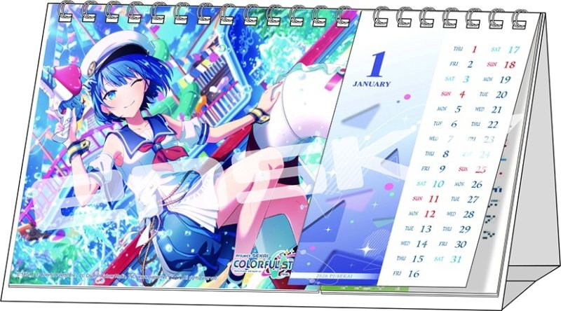画像1: 2026年卓上 プロジェクトセカイ カラフルステージ！ feat. 初音ミクカレンダー (1)
