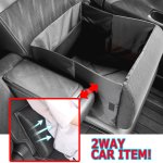 画像9: カーシート用腰らくクッション付き収納ボックス30L (9)