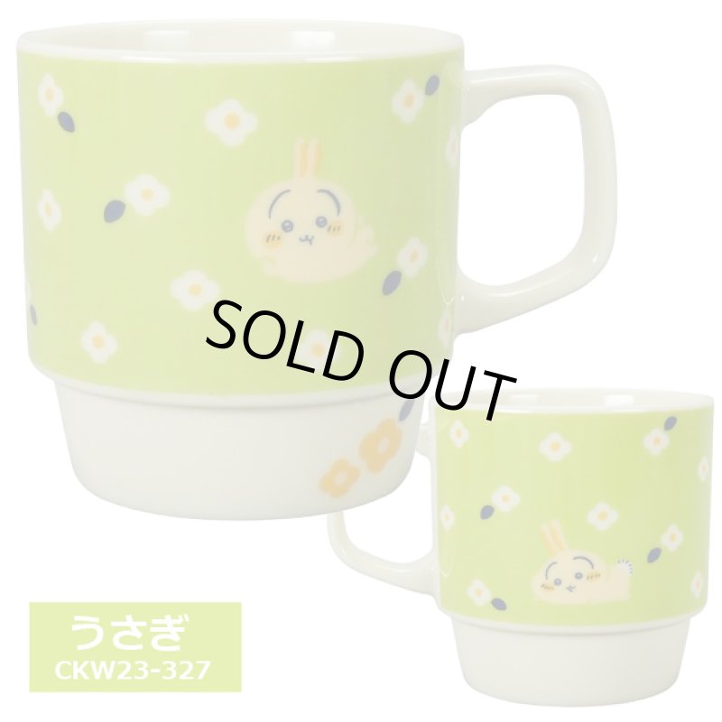 画像5: 日本製 ちいかわ フラワーガーデン 木箱入マグ (5)