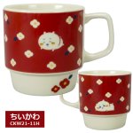 画像3: 日本製 ちいかわ フラワーガーデン 木箱入マグ (3)