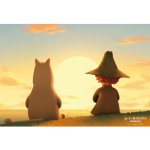 画像2: ジグソー「ムーミントロールとスナフキン」フレームセット(80P） (2)