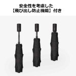 画像6: リュク専用傘 自動開閉クイックシャットエクステンション折55cm (6)