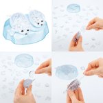 画像6: クリスタルパズル「ベビーアザラシ（41ピース）」ディスプレイライトセット (6)