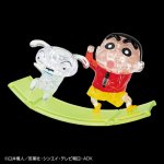 画像2: クリスタルパズル「クレヨンしんちゃん＆シロ（62ピース）」ディスプレイライトセット (2)