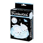 画像7: クリスタルパズル「ベビーアザラシ（41ピース）」ディスプレイライトセット (7)