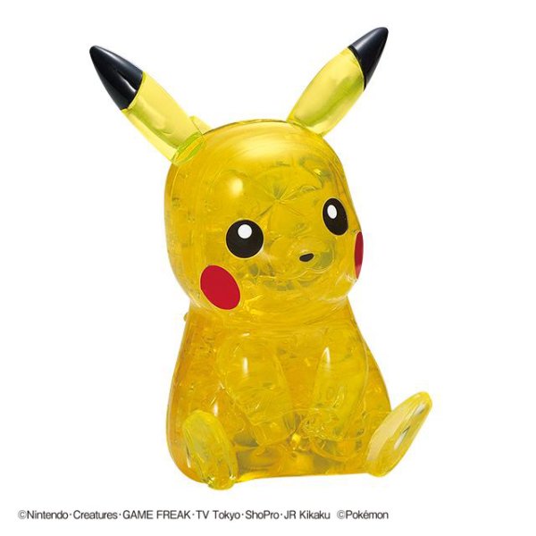 クリスタルパズル「ピカチュウ＆イーブイ（48ピース）」ディスプレイ