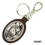 画像2: メイショウタバル 皮革キーホルダー (2)