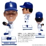 画像3: FOCO LAドジャース大谷翔平ピッチャーVer.4.5インチボブルヘッド MLB公認シリアルナバー入り (3)