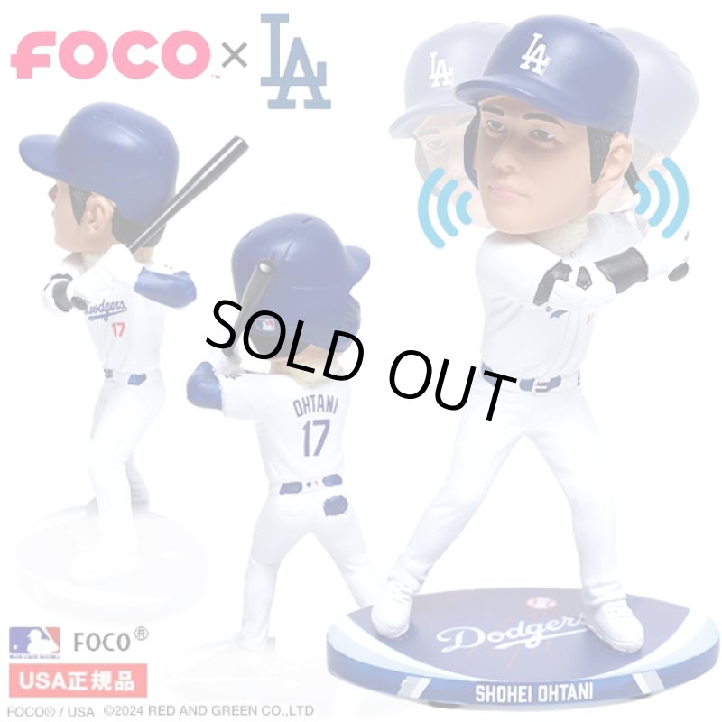 画像8: FOCO LAドジャース大谷翔平バッターVer.5インチボブルヘッド MLB公認シリアルナバー入り (8)