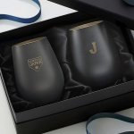 画像2: 侍ジャパンタンブラーBlackGoldペア2種セット (2)