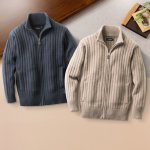 画像2: Pierucci（ピエルッチ）フルジップセーター２色組 (2)