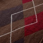 画像3: mij（エムアイジェイ）日本製ウール混アーガイル柄ベスト (3)