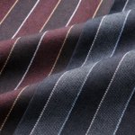 画像5: Pierucci（ピエルッチ）ウール入りストライプ柄シャツ２色組 (5)