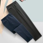 画像2: Pierucci（ピエルッチ）お出かけ楽々ニットパンツ２色組 (2)