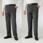 画像6: Pierucci（ピエルッチ）お出かけ楽々ニットパンツ２色組 (6)